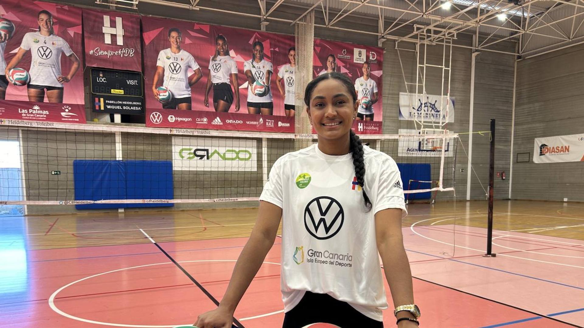 Dayana Segovia fichaje de garantía para el Heidelberg Canarias7